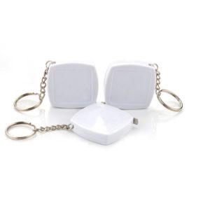 Mini Steel Tape Measure With Keychain 2m