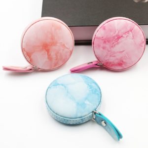 Grain Leather Mini Tape Measure
