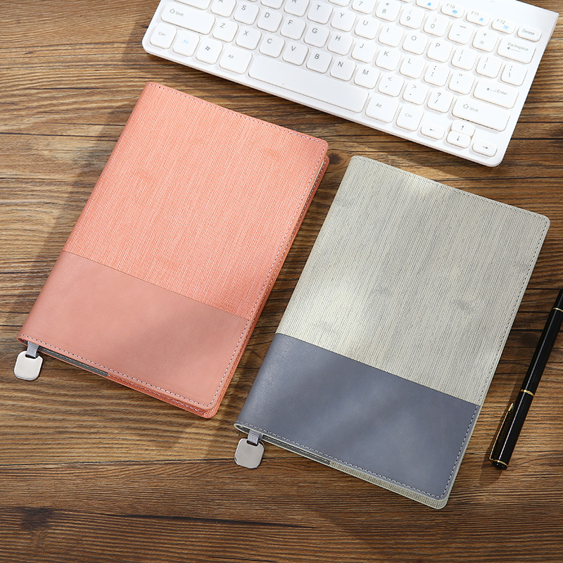 Simple High-grade Soft Leather Notebook