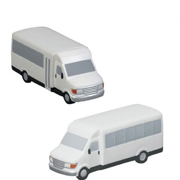 Shuttle Bus Stress Ball Customization