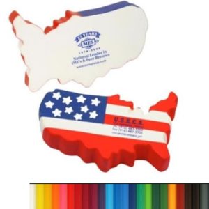 Goldfish with American Flag Stress Ball