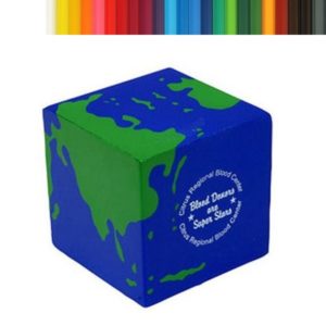 Earth Cube Stress Ball