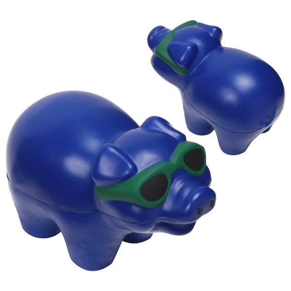 Cool Pig in Sunglasses Stress Ball