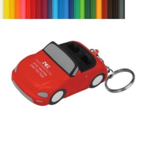 Convertible Car Stress Ball Key Chain PU