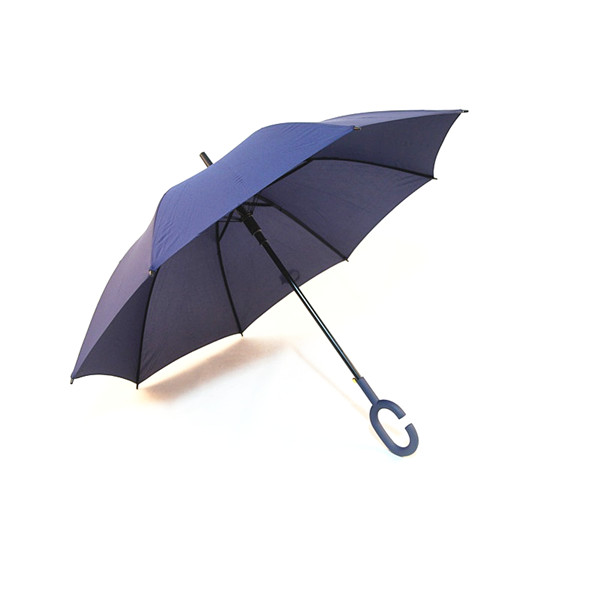 Auto Open Umbrella with C Shape Handle 46 inches