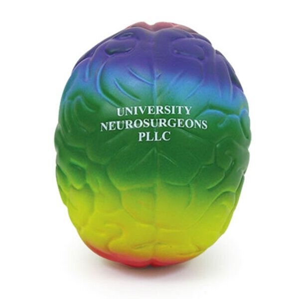 Rainbow Brain Stress Ball