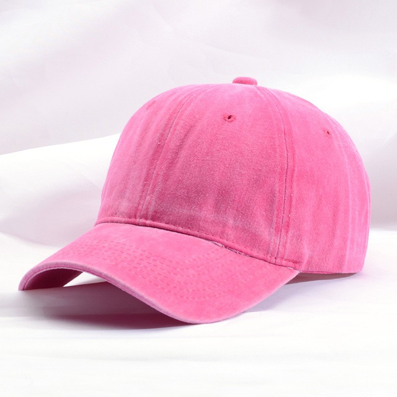 Washed and Embroidered Aged Baseball Cap