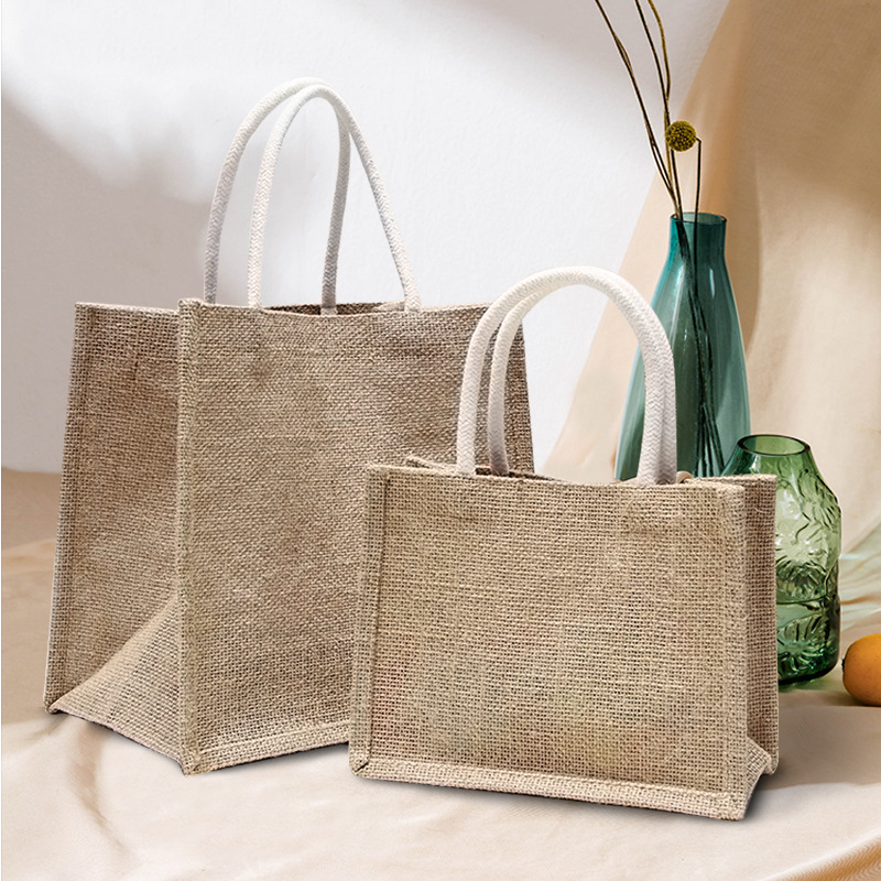 Nature Jute Tote Bag