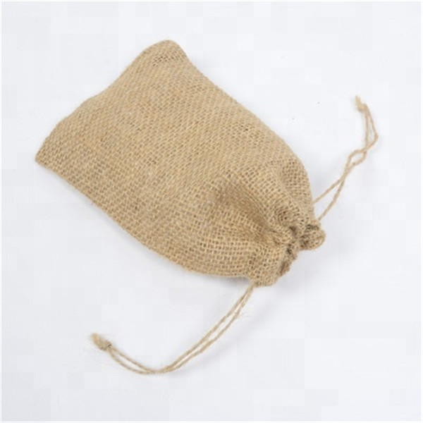 Jute Drawstring Shoe Bag