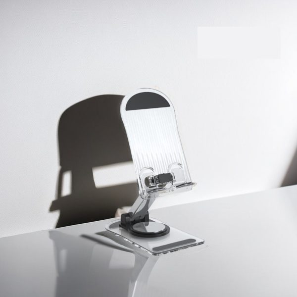 Acrylic Swivel Foldable Cell Phone Holder