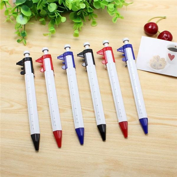 Plastic Vernier Caliper Ballpoint Pen