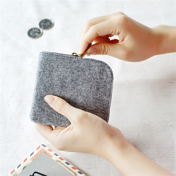 Mini Felt Coin Pouch