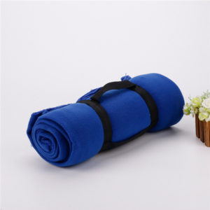 Roll Up Fleece Blanket With Handle