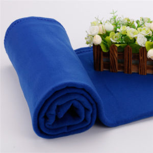 Roll Up Fleece Blanket With Handle