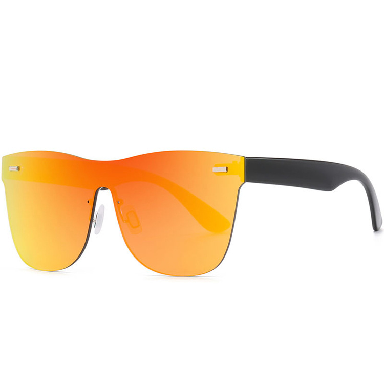 Mirrored Rimless Sunglasses
