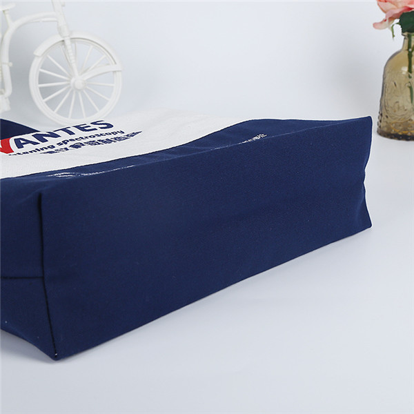Heavy Cotton Canvas Two Tone Tote Bag