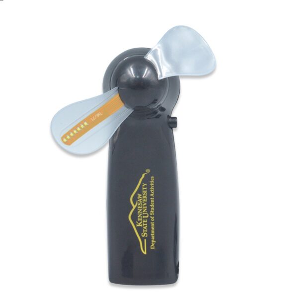 Handheld Mini Led Flashing Fan with Lanyard