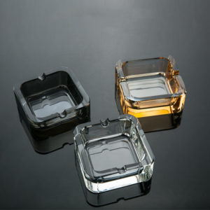 Clear Crystal Ashtray