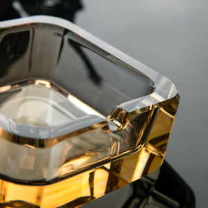 Clear Crystal Ashtray