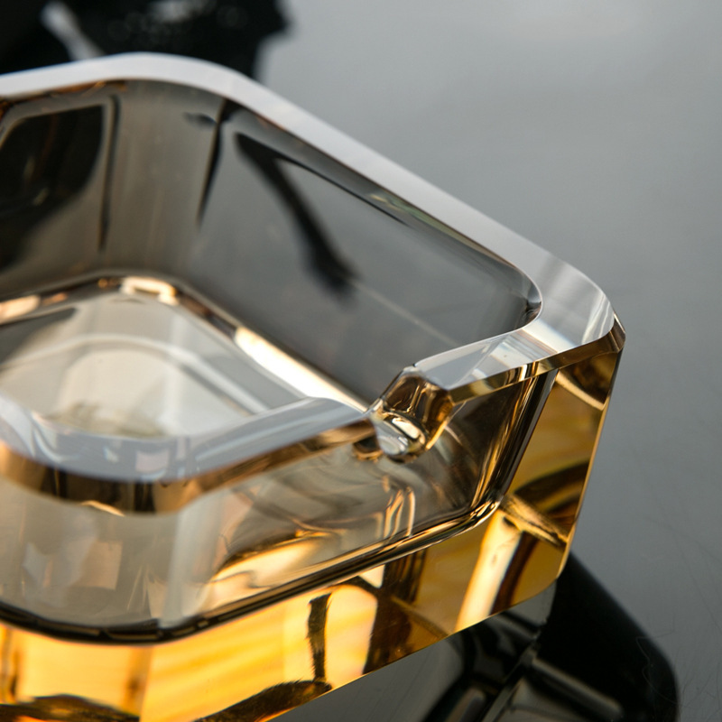 Clear Crystal Ashtray