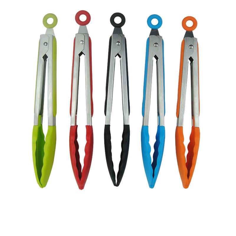 Kitchen Tongs With Silicone Tips
