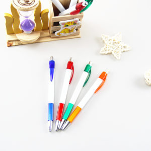 Mutiple Colors Square Pastic Ballpoint Pen