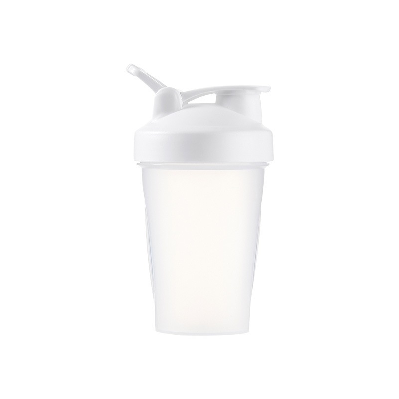 14oz Shaker Shake Bottle Frosted Non Slip Leak Proof Fitness