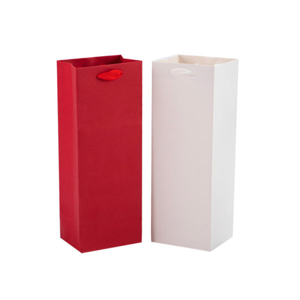 Multiple Colors Kraft Paper Wine Bag