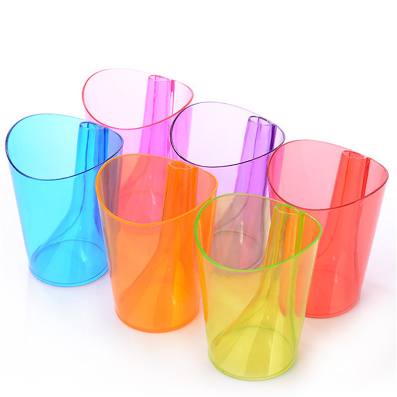Transparent Toothbrush Cup and Holder