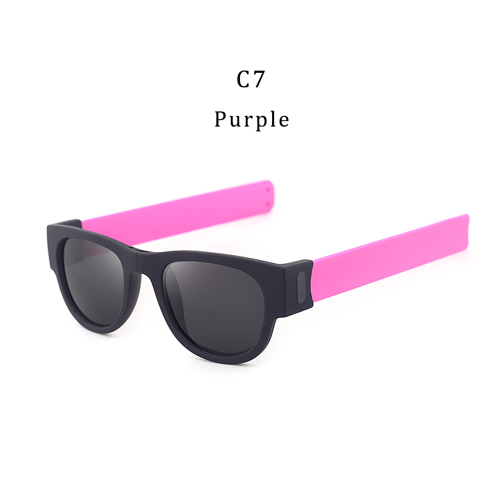 Bracelet Foldable Slap Sunglasses