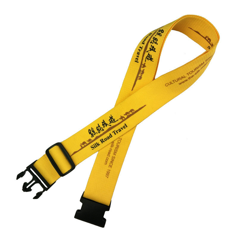 Silkscreen Luggage Straps With Buckle