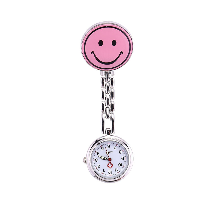 Round Shape Metal Nurse Watch