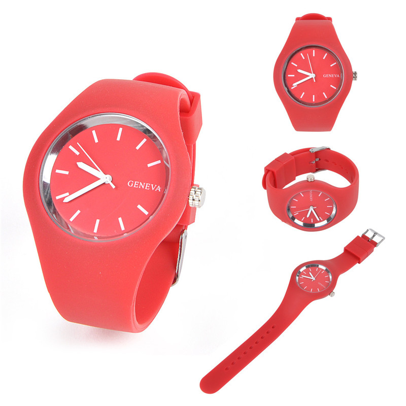Unisex Multiple Colors Silicone Digital Watch