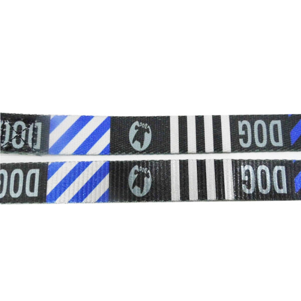 Polyester Dog Leash Pet Collar with Full Color Imprint
