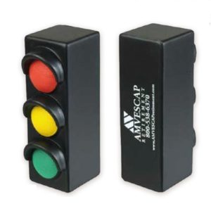 Traffic Light Design Stress Ball