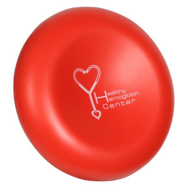 Custom Red Blood Cell Shaped Stress Ball