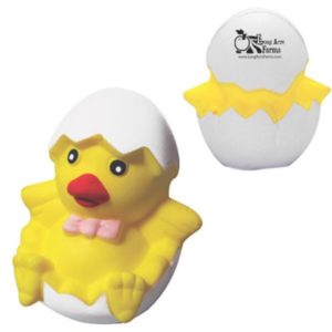 Chick in Egg Design Stress Ball