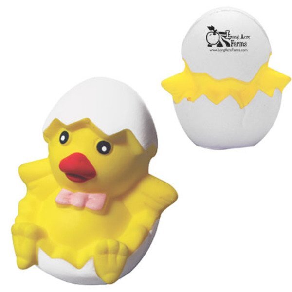 Chick in Egg Design Stress Ball
