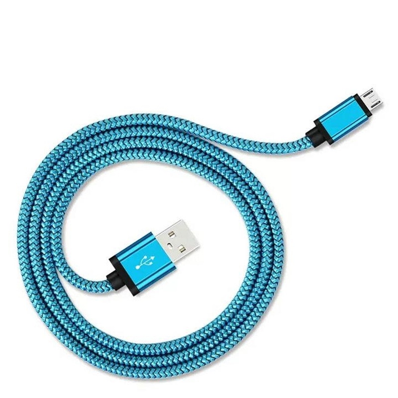 Nylon Woven Braided  Android Charging Cable