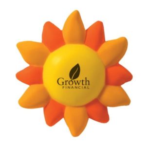 Cartoon Sun Stress Ball
