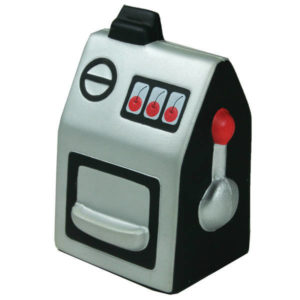 Casino Slot Machine Shape Stress Ball