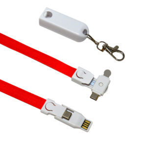 3-in-1 Lanyard Cell Phone Charging Cable