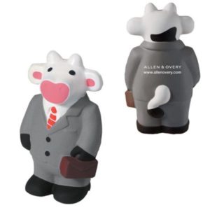 Business Cow Stress Ball