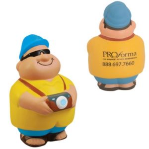 Tourist Bert Stress Ball