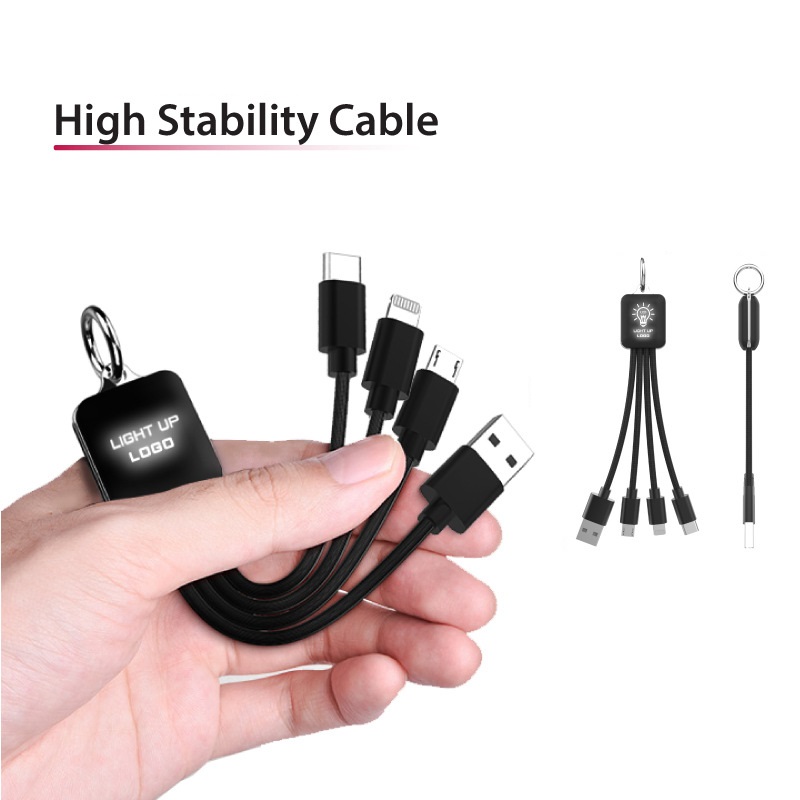 Luminous LED USB Cable Charging Wire Phone Data