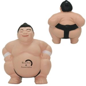 Sumo Wrestler Shape Stress Ball