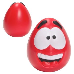 Happy Face Pattern Stress Ball