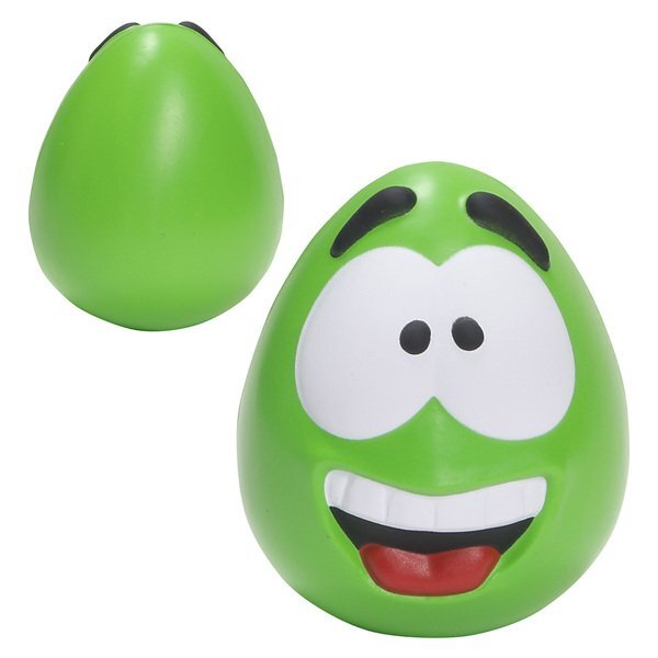 Happy Face Pattern Stress Ball