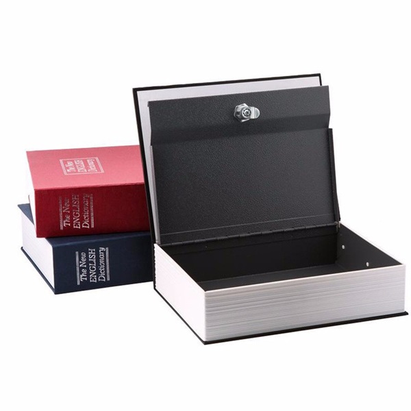 Dictionary Book Safe with Key Lock