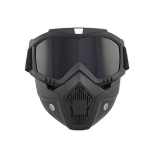 Vintage Harley Skull Windshield Mask Outdoor Riding Protective Goggle